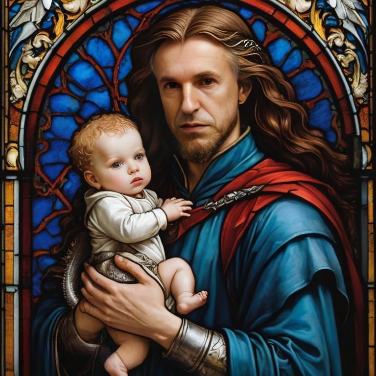 Iconic Saint and Father