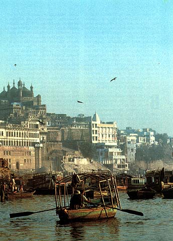 river scene from Benares