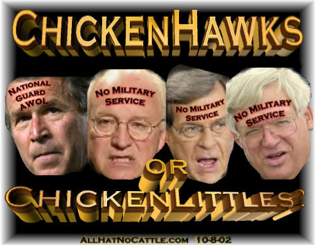 Chickenhawks or Chicken Littles?