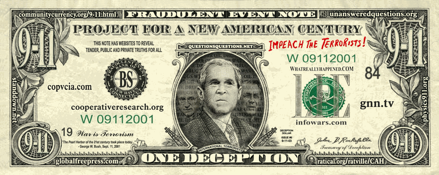 One Bush: the currency of deception?