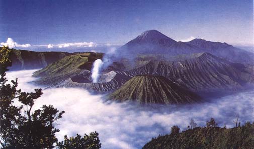 photograph of Mount Bromo