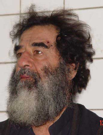 picture of Saddam Hussein