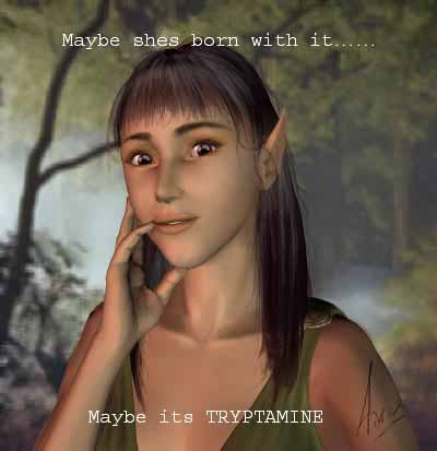 The tryptamine elf?